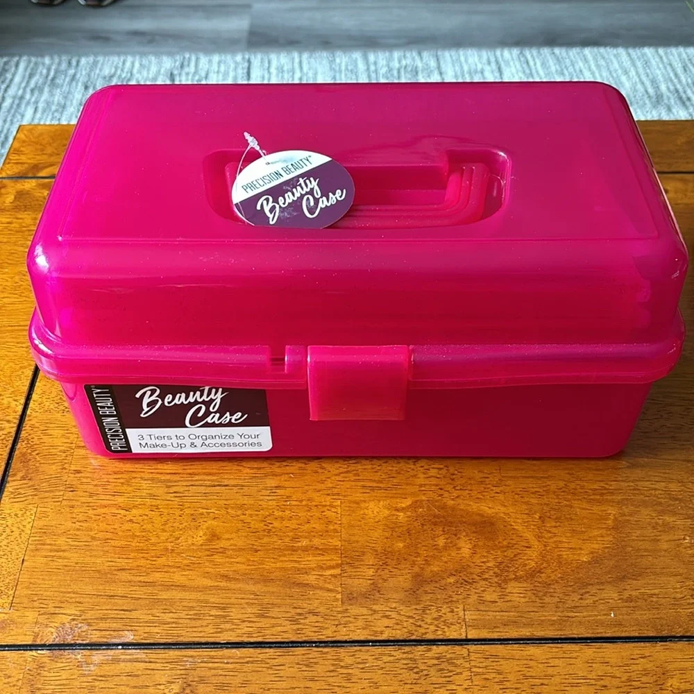 Beauty Case 3 Tiers to organize your makeup & other accessories. New.